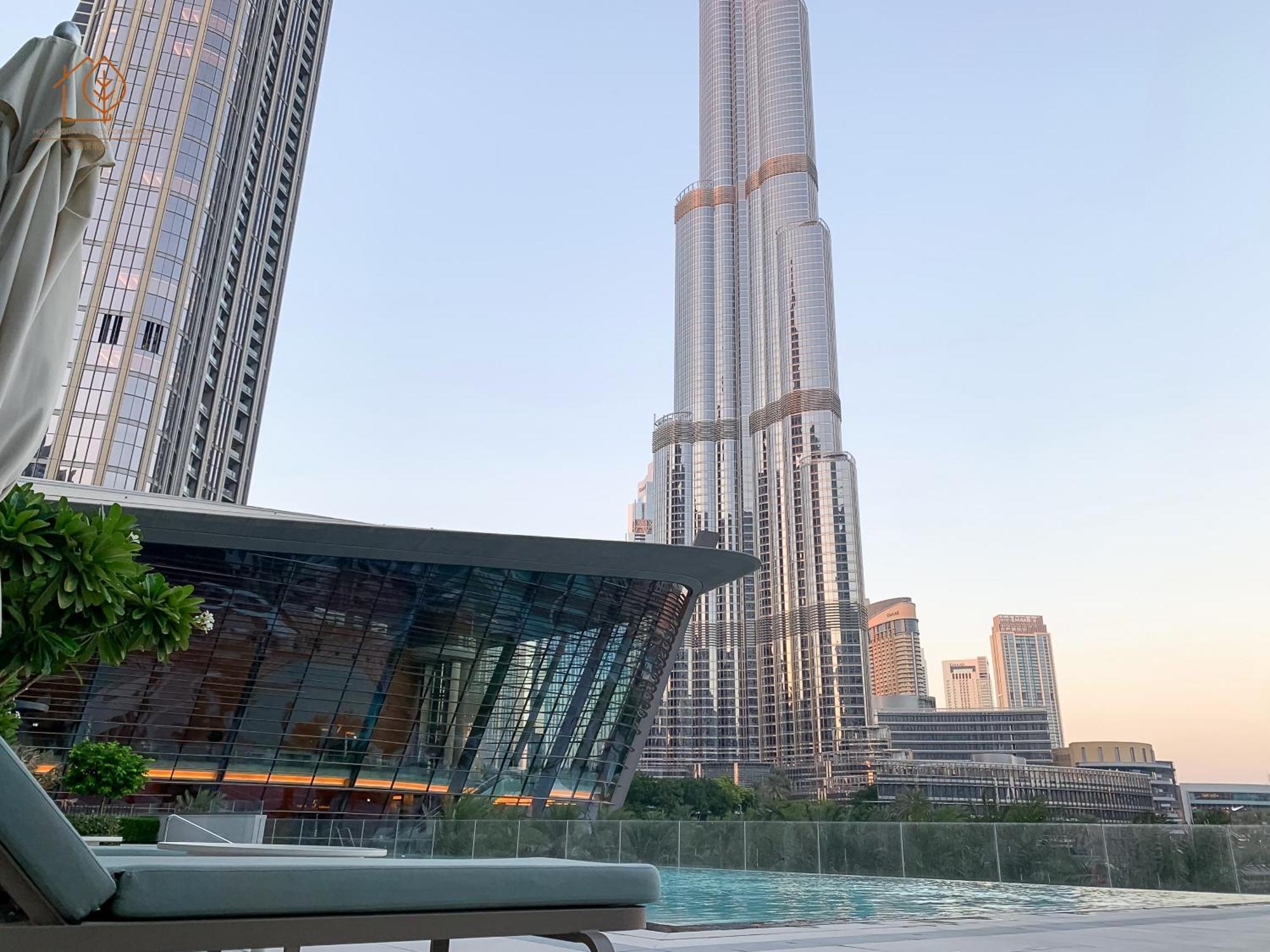 Chic Home With Great Views Near Burj Khalifa 197Gr-2 Дубай Экстерьер фото