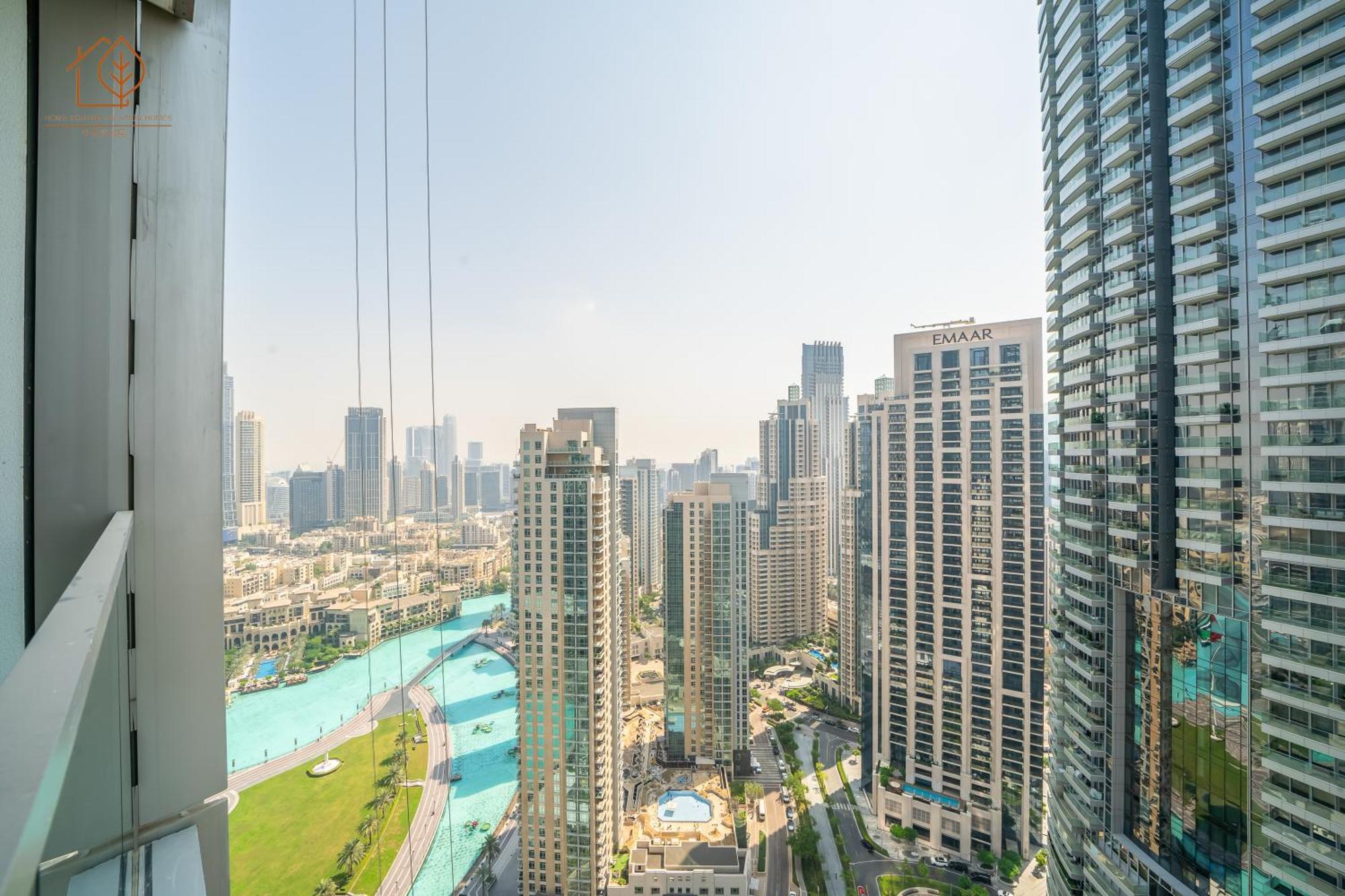 Chic Home With Great Views Near Burj Khalifa 197Gr-2 Дубай Экстерьер фото