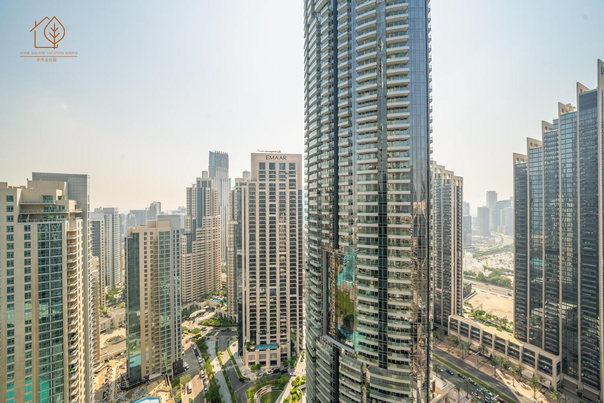 Chic Home With Great Views Near Burj Khalifa 197Gr-2 Дубай Экстерьер фото